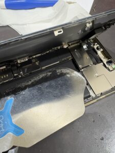 バッテリー交換修理中