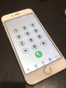 液晶画面交換修理前