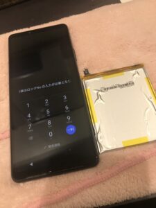 Xperia10Ⅲ Liteの修理後
