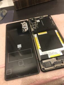 Xperia10Ⅲ Liteの修理中
