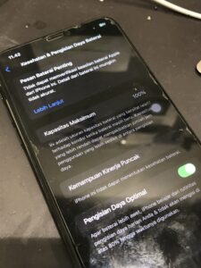 バッテリー交換後