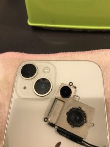 iPhoneカメラ修理後