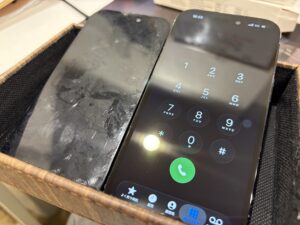 液晶画面交換後