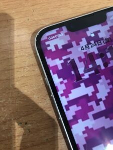 iPhone13　画面割れ