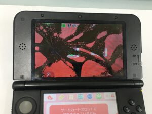 3DSの液晶破損修理