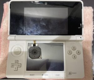 スライドパッド交換修理後の3DSの状態