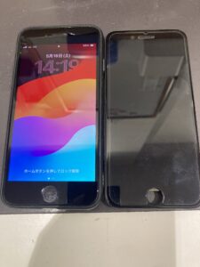 iPhoneSE3の修理後
