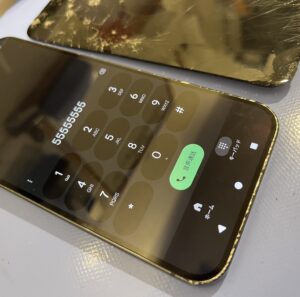 pixel９ProXL画面割れ修理完了