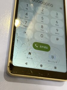XperiaACEⅢ画面割れ