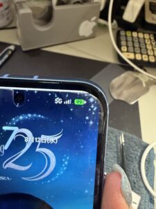 Pixel8aの修理後