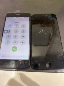 iPhoneSE3の修理後