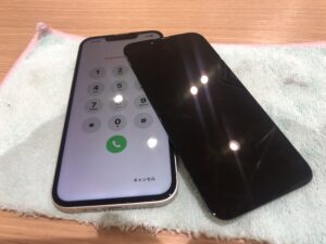 枚方、iPhone、画面