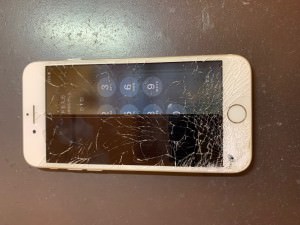 iphone7 液晶損傷