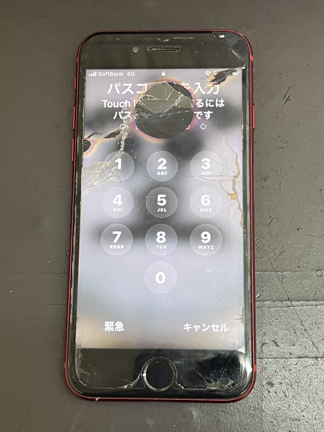 iPhoneSE2】画面割れ、液晶不良修理！東大阪市日下町よりご来店