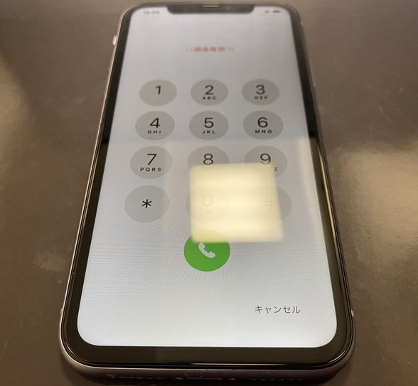 iPhone11画面交換修理後