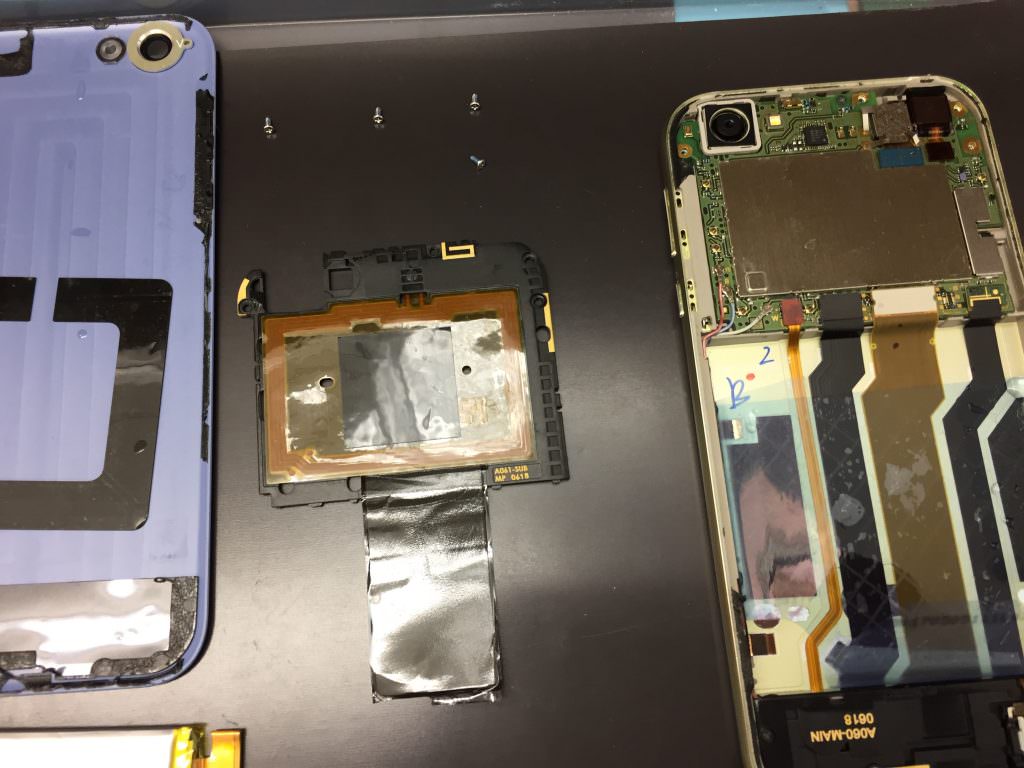 AQUOS R 水没