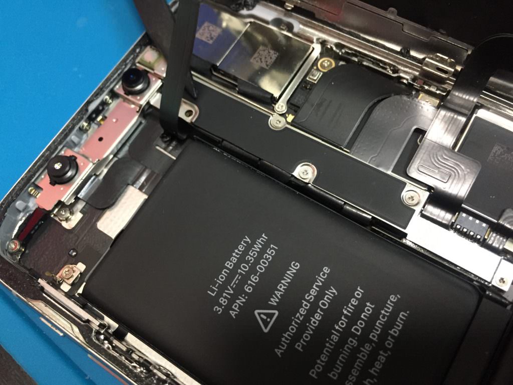 iPhone X バッテリー交換