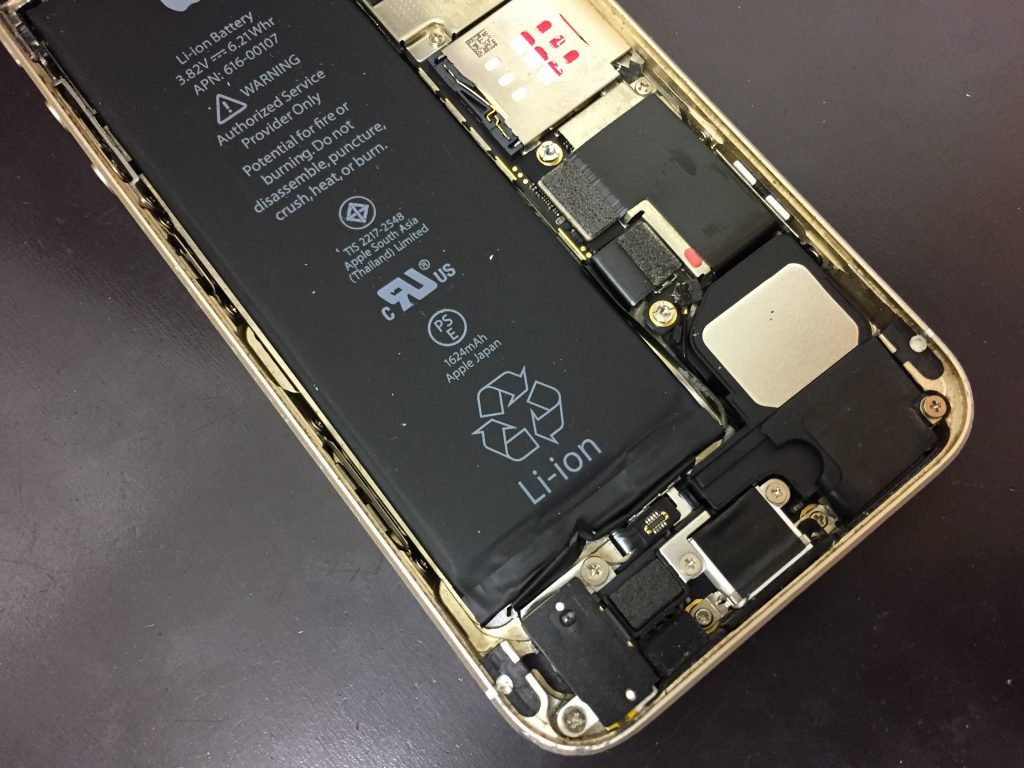 iPhoneSE 水没