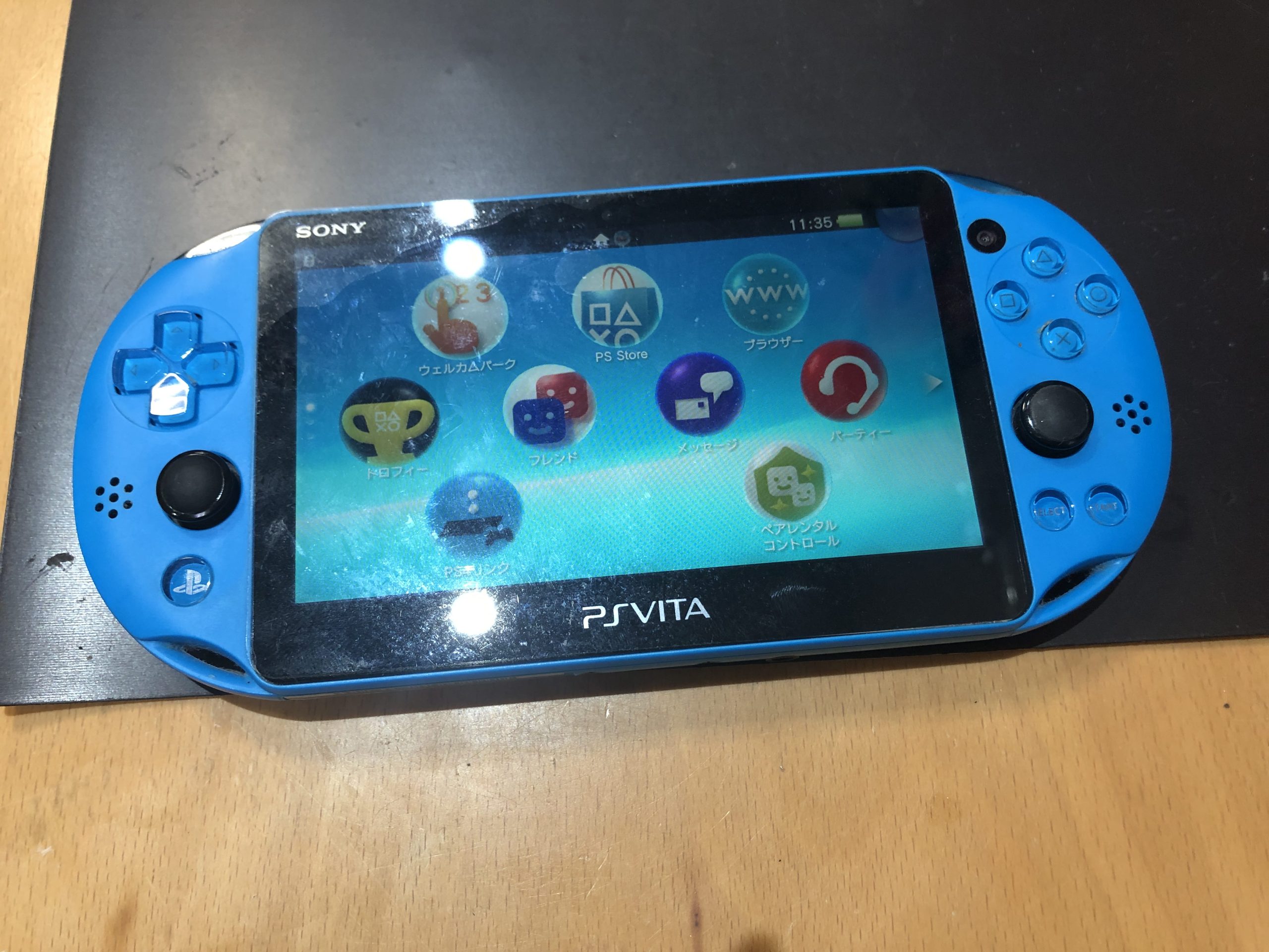 SEAL限定商品】 PSVITA-本体のみ、スティック不良 携帯用ゲーム本体 