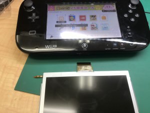 WiiUゲームパッド液晶交換