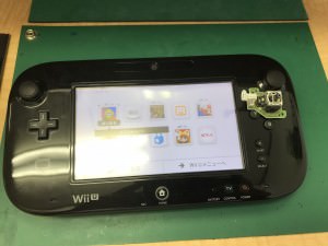 WiiUゲームパッド　スティック修理