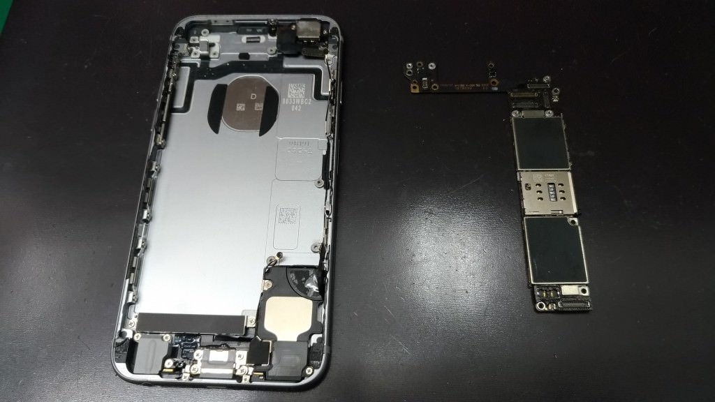 iPhone 6s 水没復旧修理