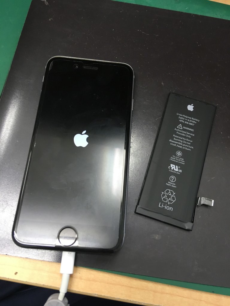 iPhone 6s バッテリー