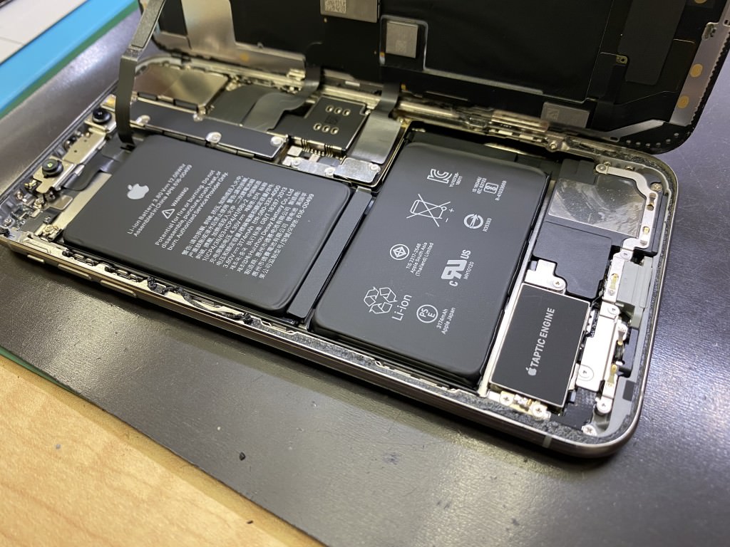 IPhone Xs MAX　バッテリー交換修理