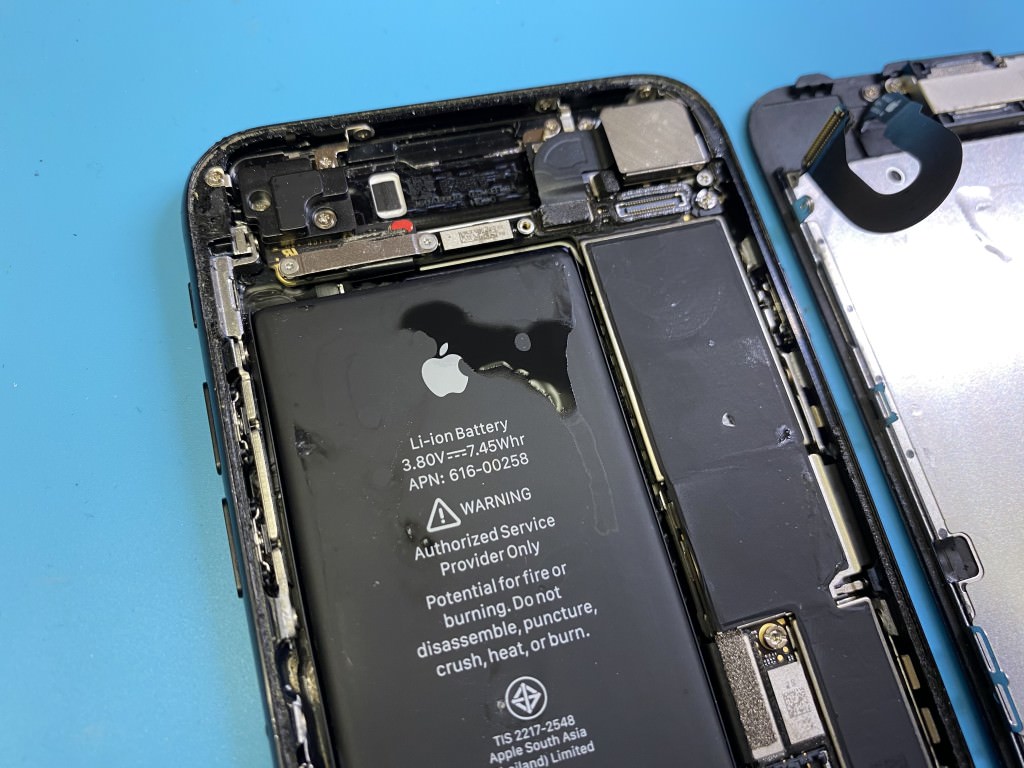 iPhone 7 水没復旧