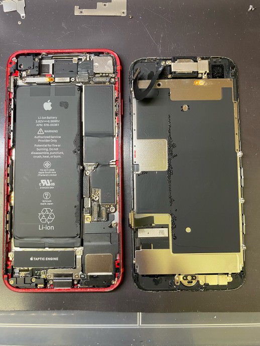 iPhone 8 水没復旧修理