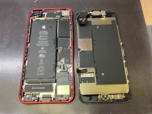 iPhone8 水没復旧修理