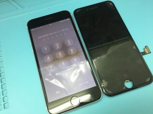 iPhoneSE(第2世代) 液晶画面交換修理　画面割れ