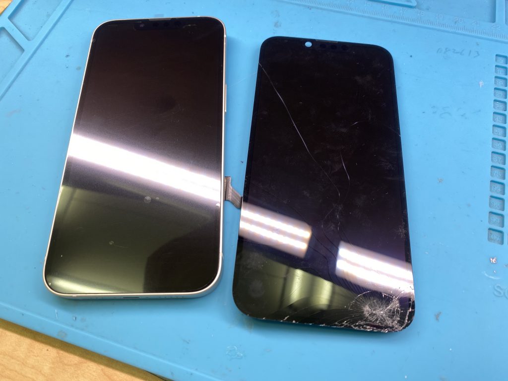 iPhone 14の画面交換修理