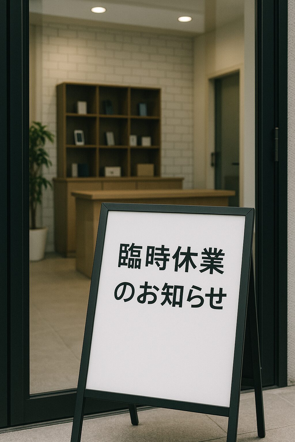 本日6/2 臨時休業のお知らせ