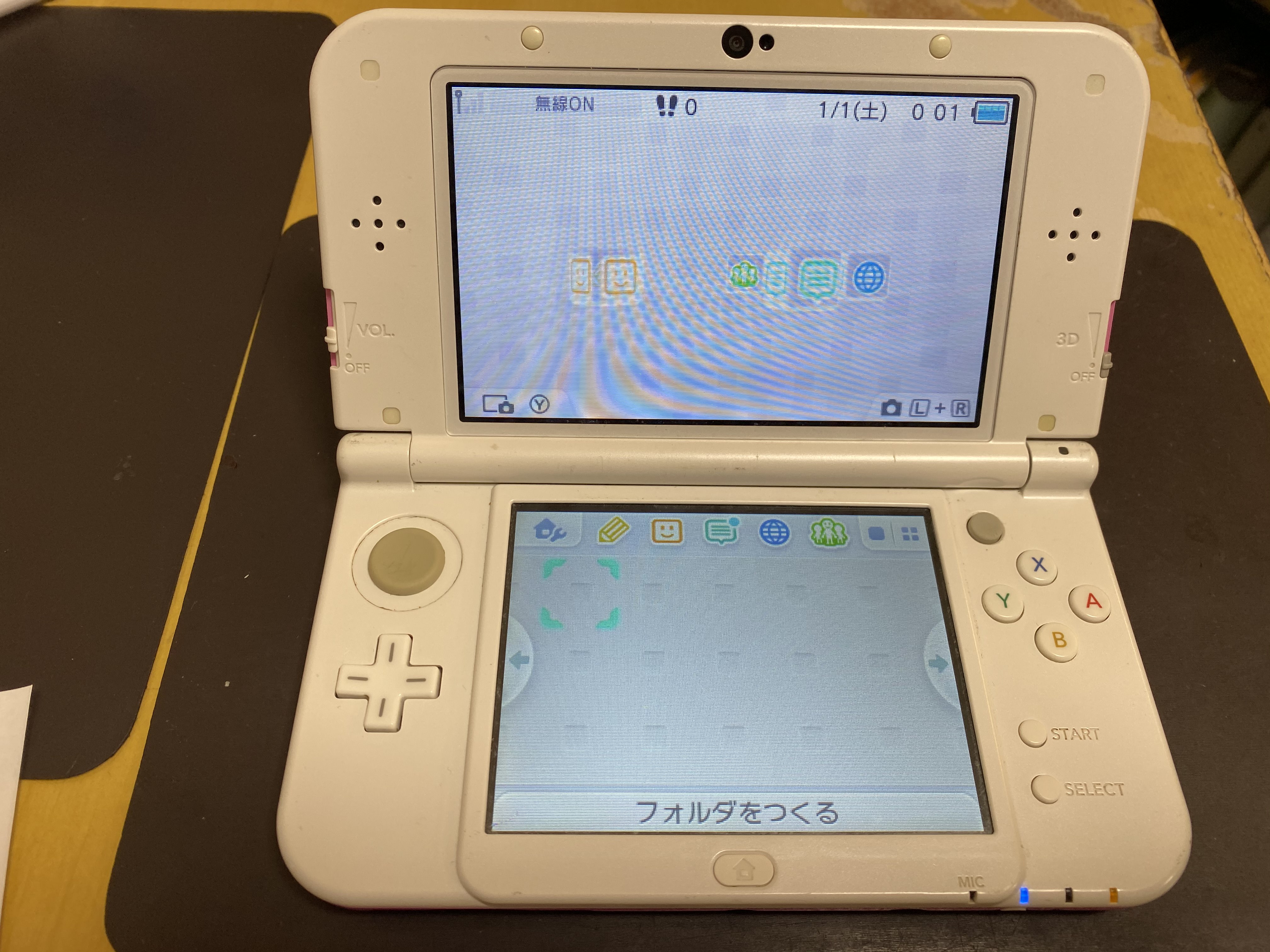 3DSLL 下画面 パネル 部品 修理用パーツ 液晶 互換品