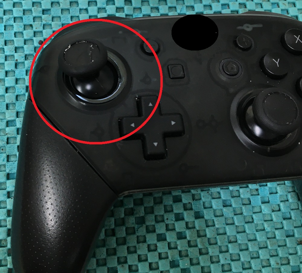 壊れたプロコン 0 Yen First Aid] Easy First Aid for the Buttons on a Cheap Pro