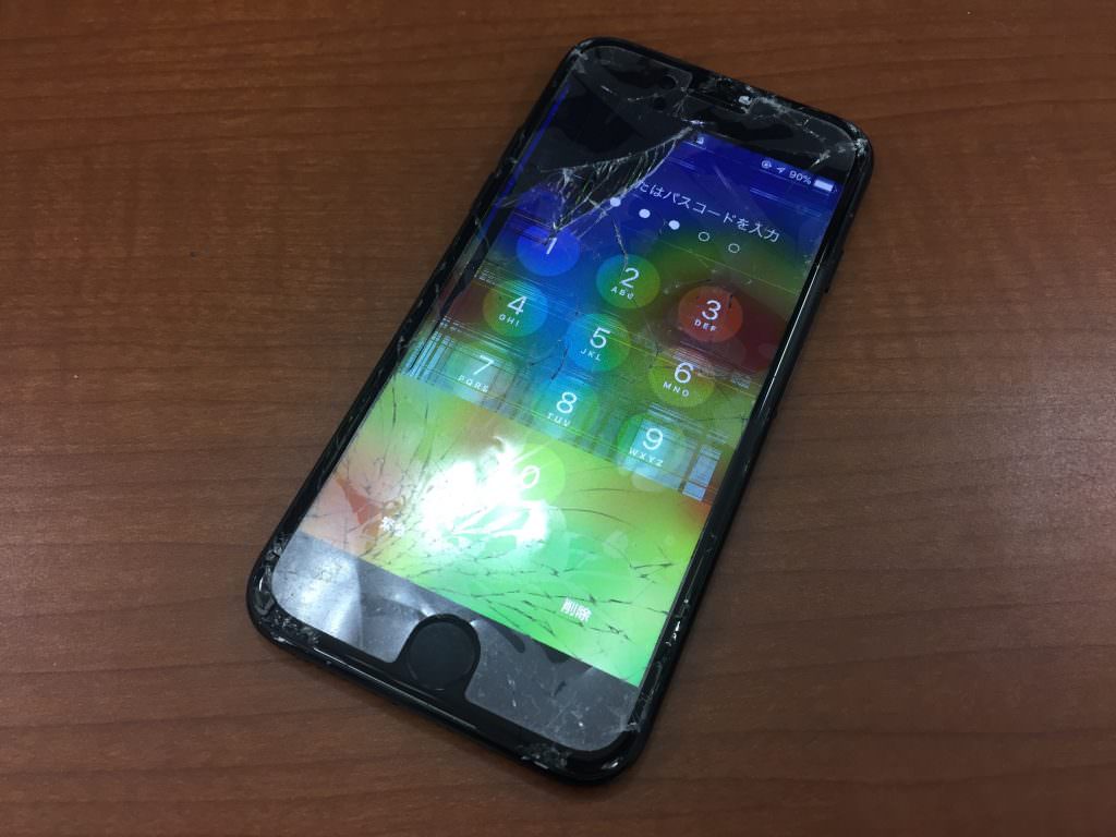 iphone7 画面交換修理 スマホスピタル熊本