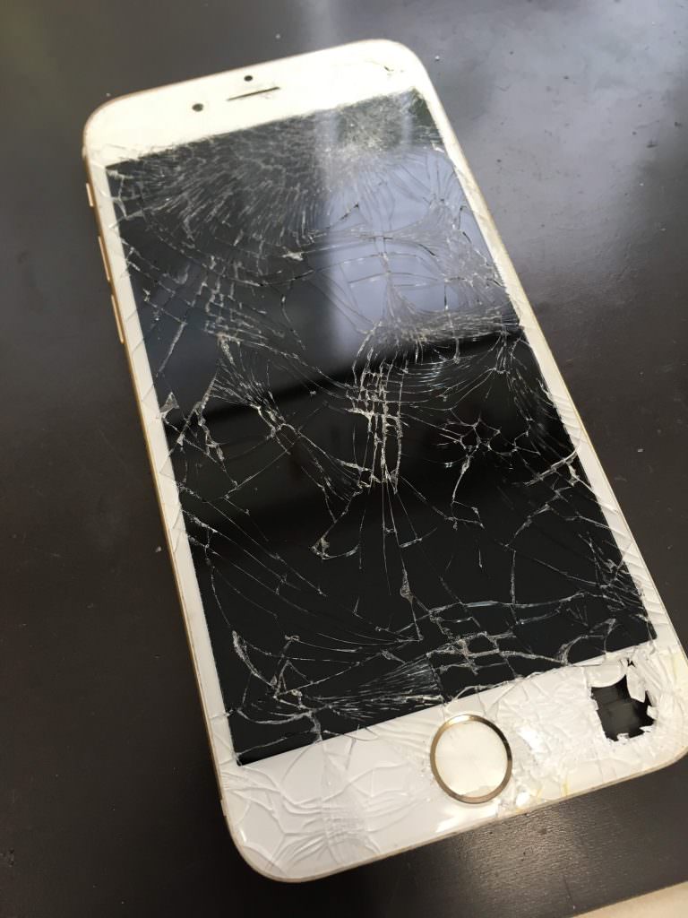 iphone7 画面交換修理 即日お返し スマホスピタル熊本