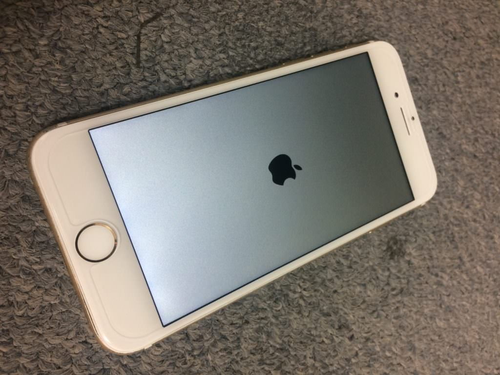 画面割れ(重度) 修理後