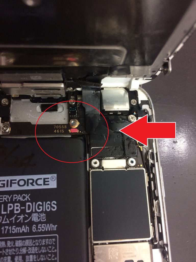 水没復旧修理 iPhone6S スマホスピタル熊本店