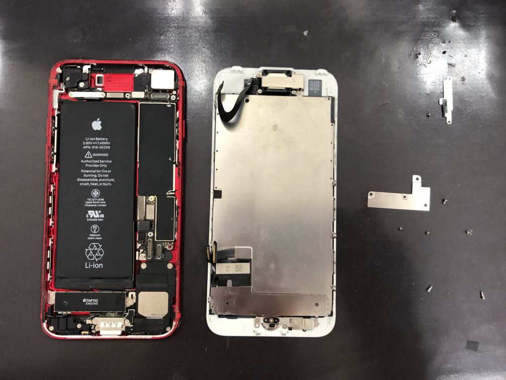 iPhone7(A1799) 画面交換 画面展開