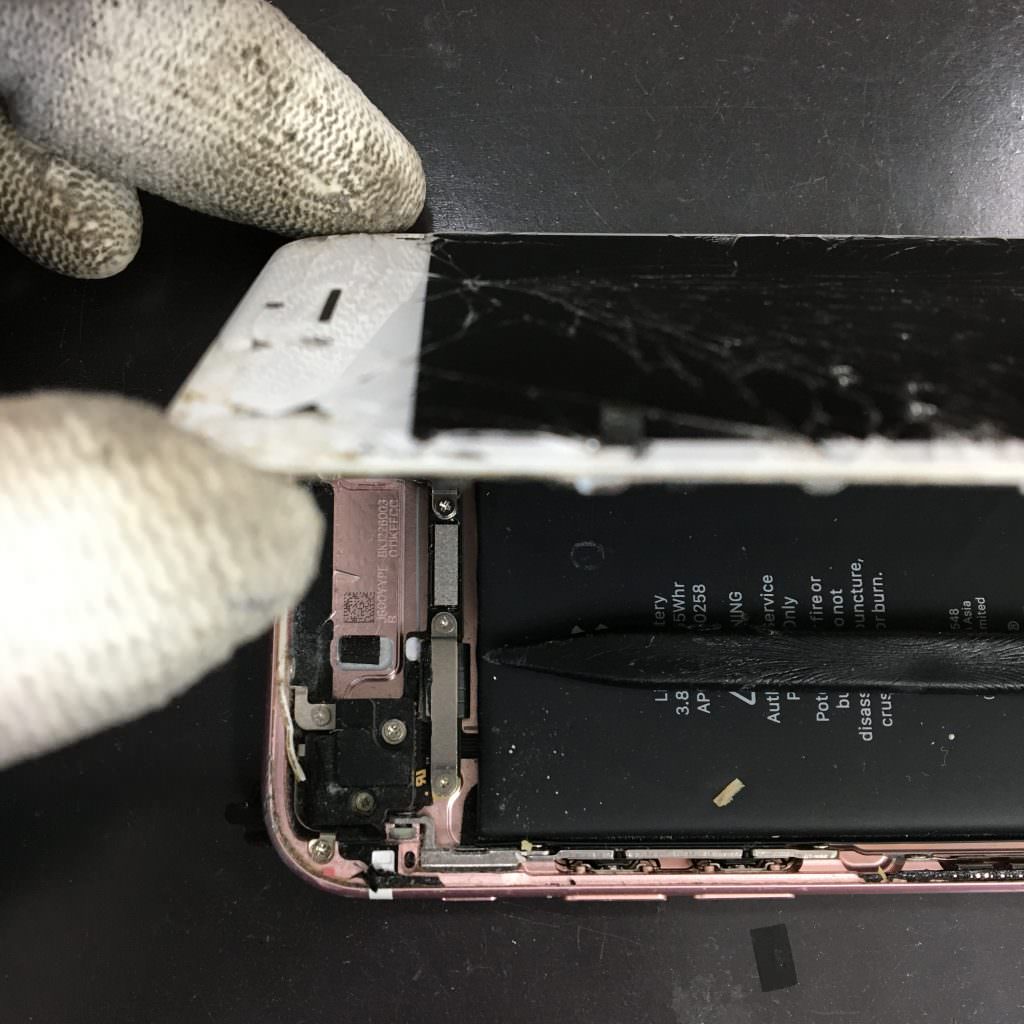 iPhone7(A1779) 画面展開 画面交換修理 iPhone・スマホ修理のスマホスピタル熊本店