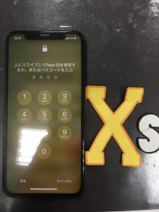 iPhone Xs/画面交換修理後