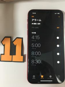 iPhone 11 / 画面交換後