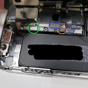スマホスピタル熊本下通店 iPhoneX 液晶破損 画面修理