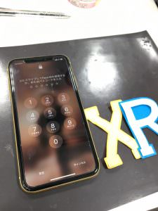 iPhoneXR/画面交換修理前 スマホスピタル熊本下通店
