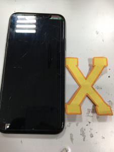 iPhone X/ 画面交換修理前