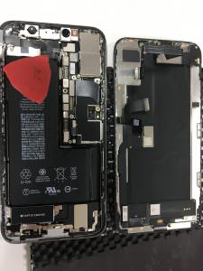 iPhoneXS,画面交換,ガラス交換,液晶損傷,有機EL