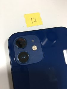 iPhone12のカメラレンズ交換後