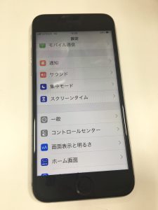 iPhone6s 水没 修理 画面交換